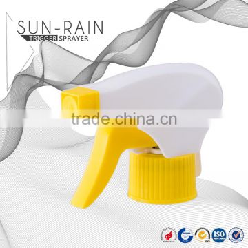 yuyao sunrain new design cleaning foam plastic trigger sprayer neck 28mm