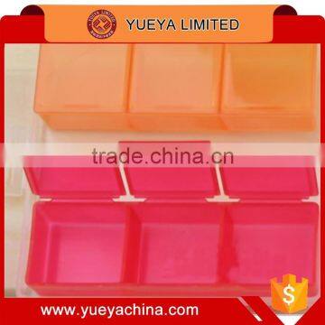 21 Cells Colorful Medicine Chest Box Case photo-5