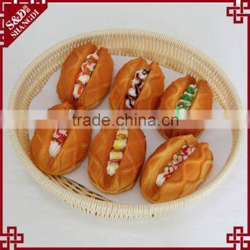 Graceful weaved round PP rattan bread basket for wholesale