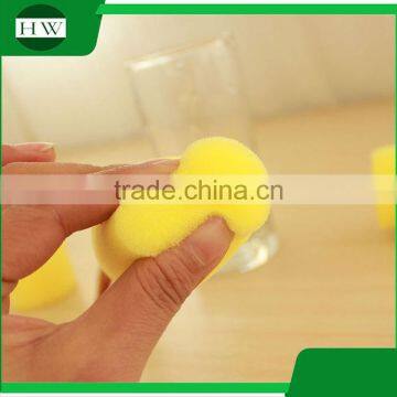 Kitchen Cartoon Plastic Sponge Long Handle Hanging Tableware Water Cup Bottle Clean Cleaning Brush photo-4