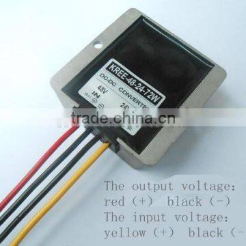 48V turn 24V3A power converter 48V DC-DC buck turn 24V3A2A72W enough power supply