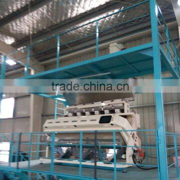 Rice Color sorter 20:1 carryover; 99.99% accuracy; 5 chutes rice separation machine