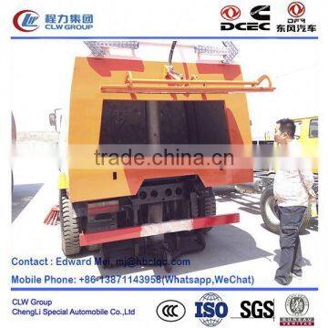 Dongfeng 4*2 4*4 Type 190hp 8 Ton Vacuum Road Sweeper photo-4
