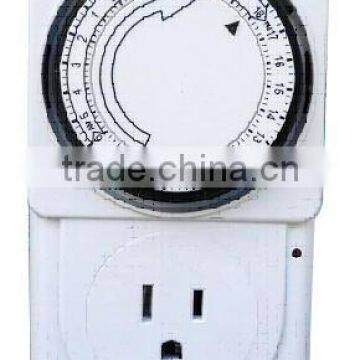 Grow Light Controller US EU UK AU NZ Plug Socket Daily 24 Hour Grounded Mechanical Automatic Switch Timer for Garden Greenhouse photo-3
