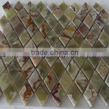 Factory Price MULTI GREEN ONYX MOSAIC TILES COLLECTIONS photo-3