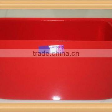 red color nursery solar planter pots wholesale