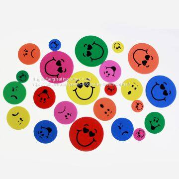 Emoji printed foam assorted embellishment