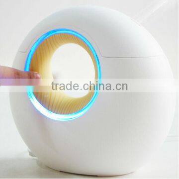 Humidity Control Mini Tabletop Installation Ultrasnoic Air Humidifier with Night Sleepy LED Light