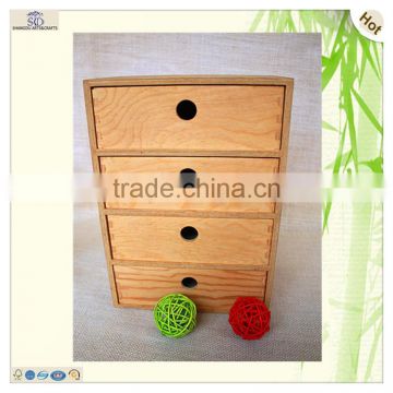 bangles storage drawer four layer wooden jewelry box