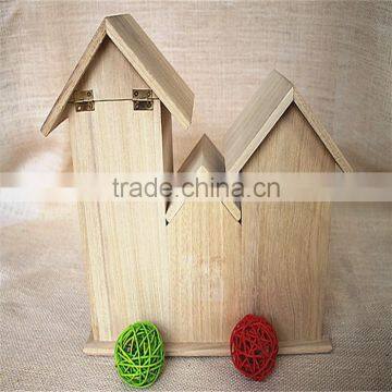 Wood Cutting Toys Toy Model Houses Low Cost Prefabricated Wood Houses Wood Toy Wood House With Heart Wooden Window photo-2