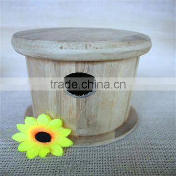 Dome Artificial Wood Sea Bird Nest Birds Nest Swing for Sale photo-6