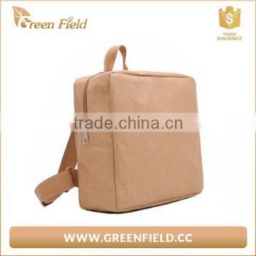Day Backpack Kraft Paper Backpack Strong Washable Paper Laptop Backpack
