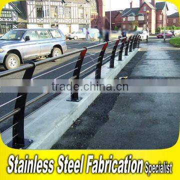Fabrication Project Stainless Steel Balcony Wire Mesh Railings Stainless