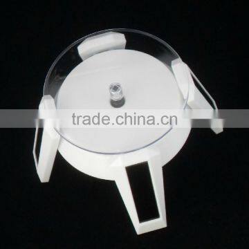 Solar Power Rotating Display Stand With 4 LED Light For Sale photo-2