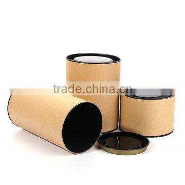 Customize all kinds of high-quality packaging box, kraft paper cylinder tea cans