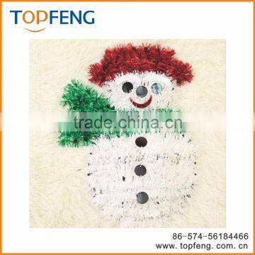 christmas decoration plush snowman/christmas Snowman/holiday living felt ornament christmas ornament