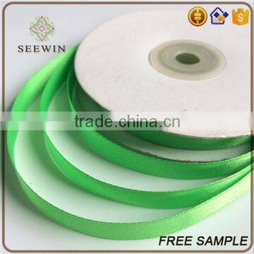 Hot Sale Green Small Online Decorative Cut Felt Satin Ribbon