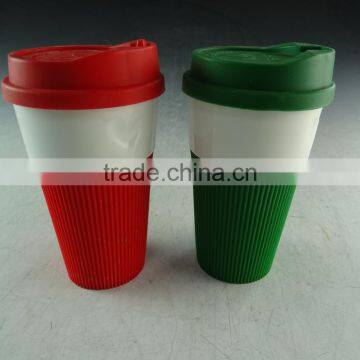 Thermal Insulation Ceramic Coffee Cups Without Handle in stock with cheap price