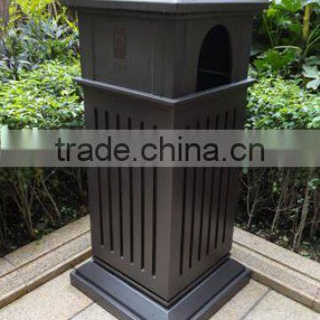 Arlau Steel Iron Square Garbage Bin photo-2