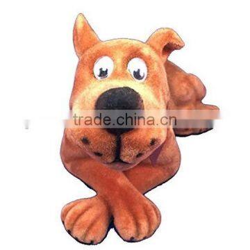 Custom puppy dog bobble head,Plastic shaking head toy dog bobble head, Make bobble head dog with moving head