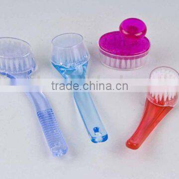 handle mini plastic nail brush & foot brush