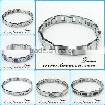 Magnetic bracelet made in japan tungsten power magnetic bracelet