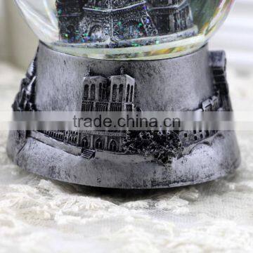 Paris Eiffel Tower France Souvenir Snowglobes photo-5