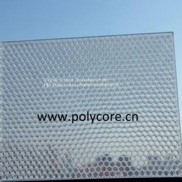 fire-retardant  light weight honeycomb shopping panel