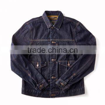 China Suppliers Custom Bomber Jackets Popular Denim Jackets for Men photo-4
