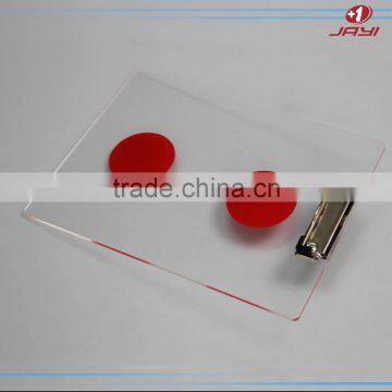 Wholesale Customize Office Stationery A3 A4 A5 Acrylic Plastic Clip Board With Metal Clip photo-6
