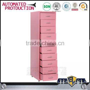 Knock Down Helmer 6 Drawers Tall Chest Pedestal Lateral Steel Filing Cabinet for Sale photo-5