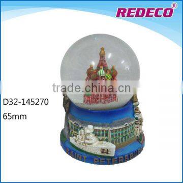 2017 65mm 80mm 100mm custom snow globe cheap for sale