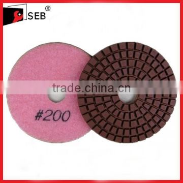 Diamond polishing pads for angle grinder SEB-PP110694