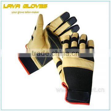 Super Comfort Non Slip Deerskin Leather Protective Gloves photo-2