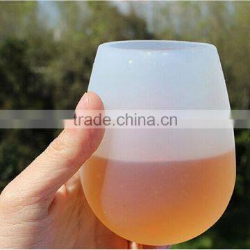 Unbreakable Silicone Rubber Eco Cups For Red Wine, Wine photo-5