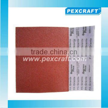 230*280 aluminium oxide sanding cloth abrasive cloth sheet