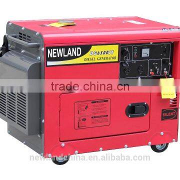 CE Approved 3kw Air-cooled Sound Proof Diesel Generator With Electric Start and Single Phase