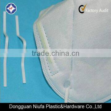 Factory Supply for Disposable Surgical Face Mask Metal Plastic Nose Wire photo-4