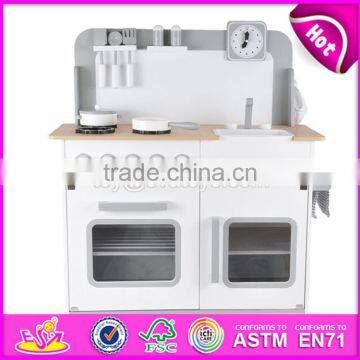 New Design Children Pretend Play Toys Wooden Boys Kitchen for Kids W10C284 photo-6