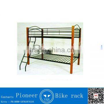 2014 new desin hot sale double deck metal bed