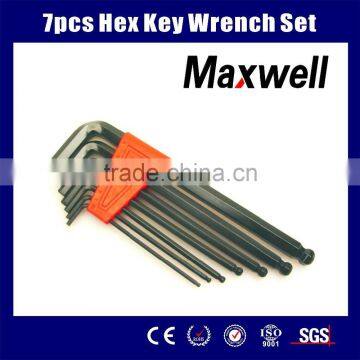 7pcs Hex Key Wrench Set With Ball Head