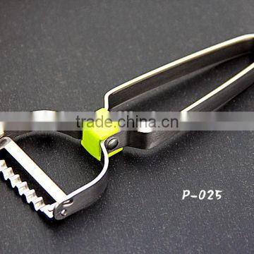 P025 stainless steel julienne peeler as seen as TV kitchen accessories for chips cutter