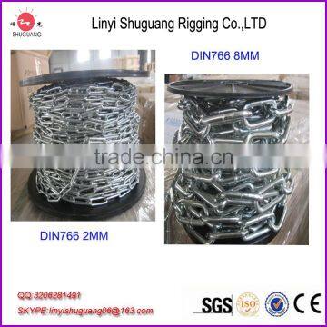 DIN766 Short Link Calibrated Chain Hot Dipped Galvanized photo-3
