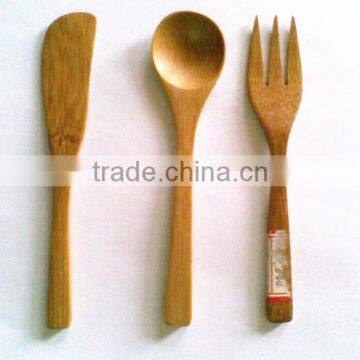 Eco-friendly bamboo cutlery