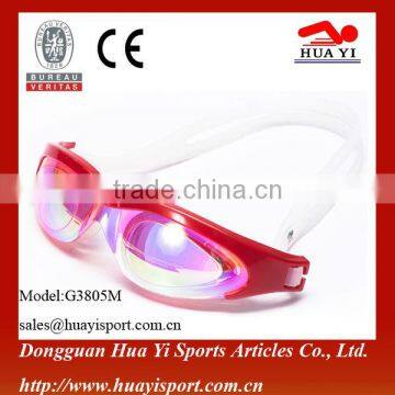 Custom design silicone advanced durable swimming goggles