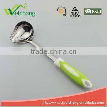 WCR132 Premium Stainless Steel Utensils SAUCE SPOON Cooking Utensil Gadgets Set With TPR Handle photo-3