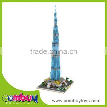 Top selling model blocks toy famous building miniature