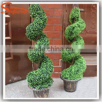 Wholesale all types of artificial ornamental plants plastic plants topiary frame