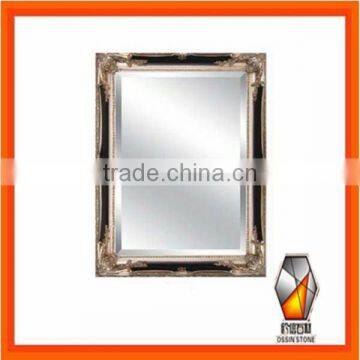 Wooden Wall Framed Mirror For Decorative