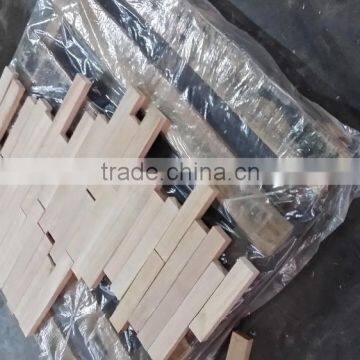 Rubberwood 4 side sanding timber